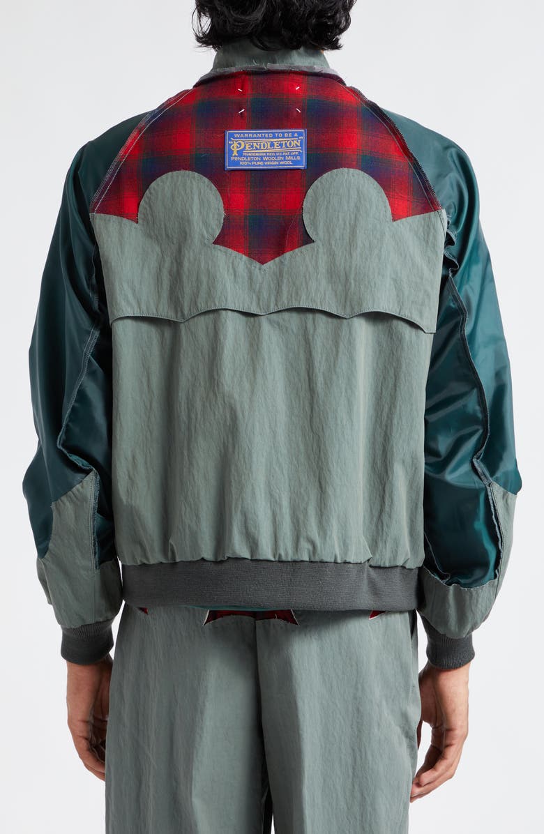 Maison Margiela x Pendleton Décortiqué Blouson Jacket, Alternate, color,