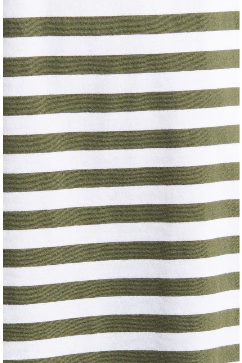 Bryce Stripe Polo, Alternate, color, TRUE WHITE/NEW SPRUCE