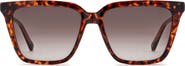 Fossil 56mm Square Sunglasses