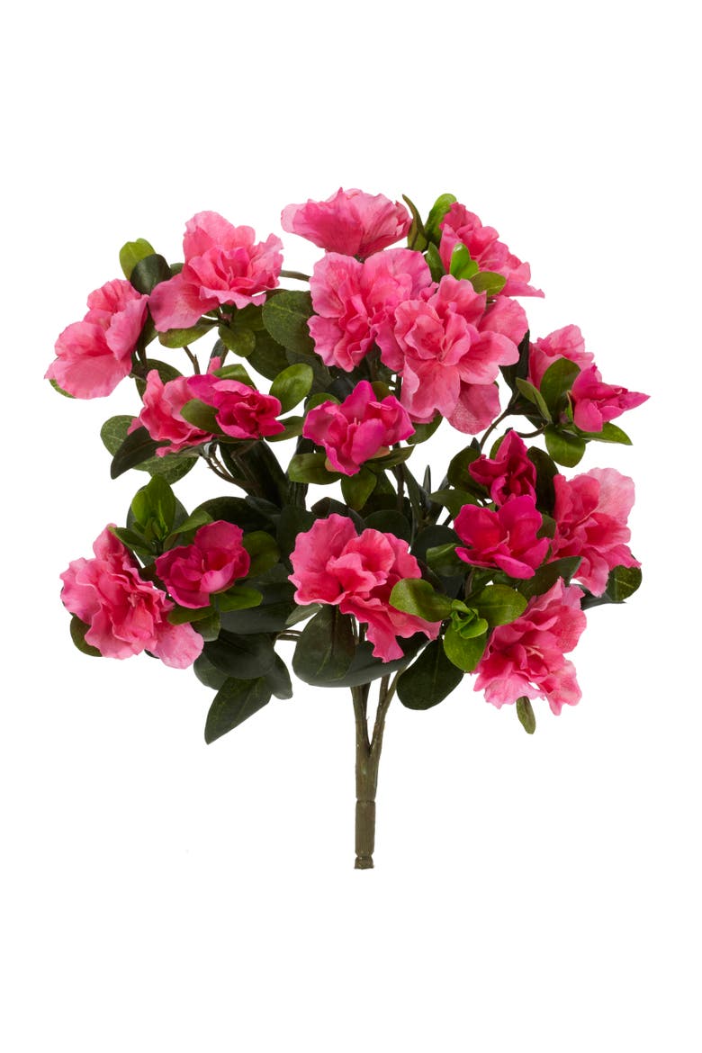 13-in Azalea Artificial Plant, Main, color, Pink