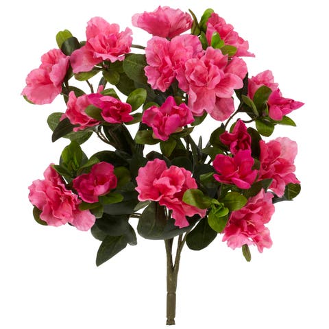 13-in Azalea Artificial Plant (Set of 4)