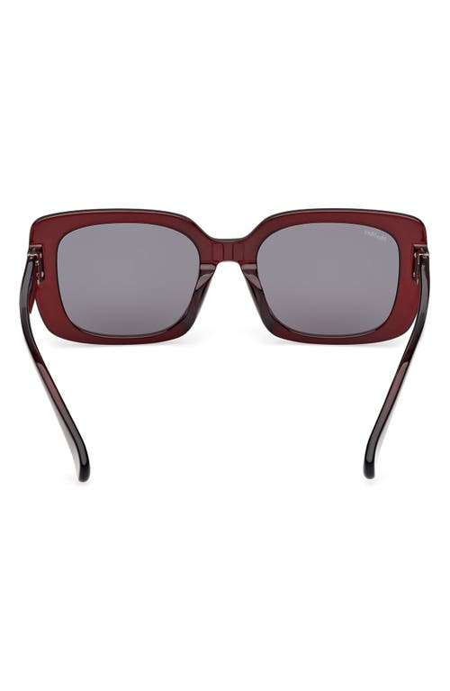 Max Mara 54mm Square Sunglasses