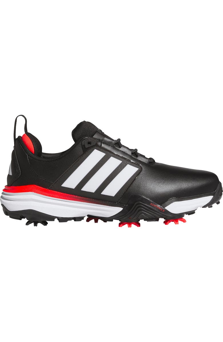 adidas Adipower 26 Spikeless Golf Shoe, Alternate, color, Black/ White/ Red