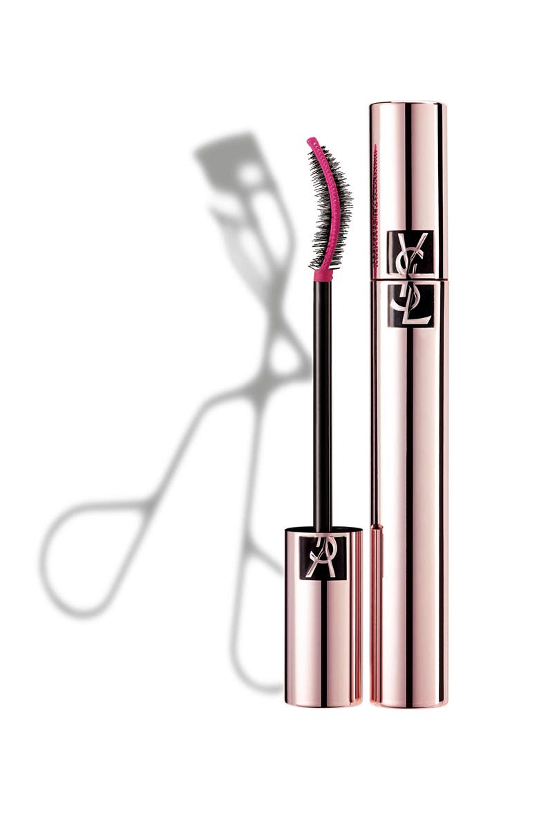 Yves Saint Laurent Le Curler Lengthening & Curling Mascara, Main, color, Noir Ombre