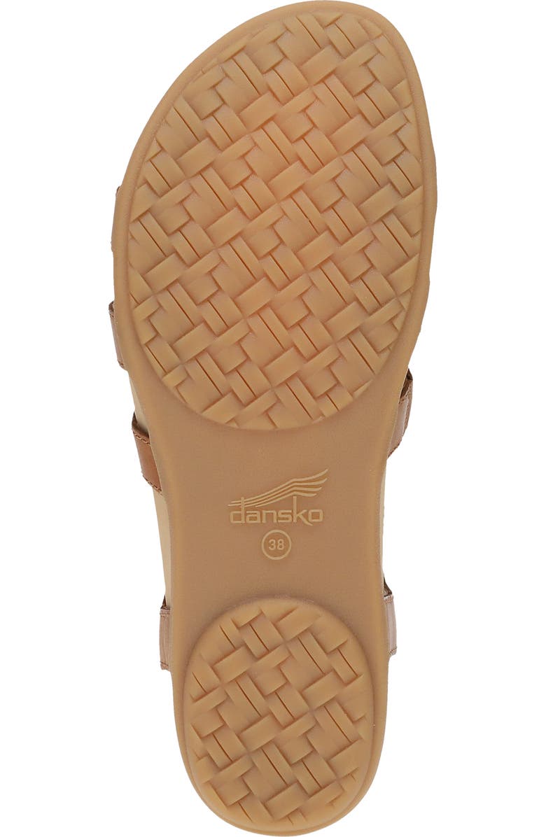 Dansko Janice Ankle Strap Sandal, Alternate, color, Tan Calf