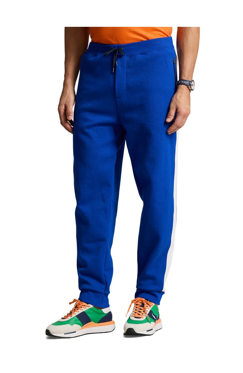 Polo Ralph Lauren Big & Tall Double-Knit Tech Track Pants, Main, color, Sapphire Star Multi
