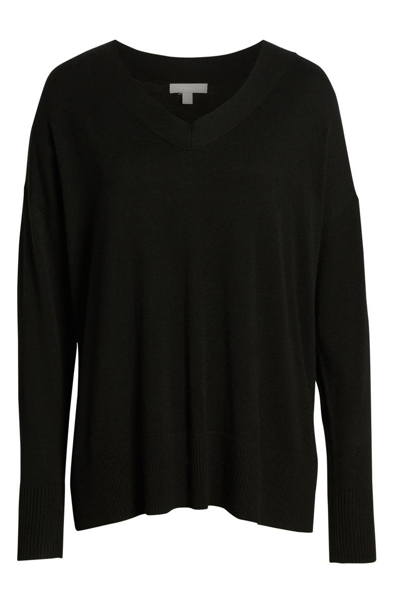Chelsea28 V-Neck Sweater, Alternate, color, 