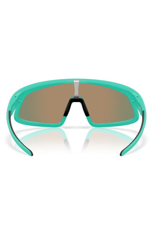 Oakley Rslv 149mm Prizm Polarized Shield Sunglasses In Ruby