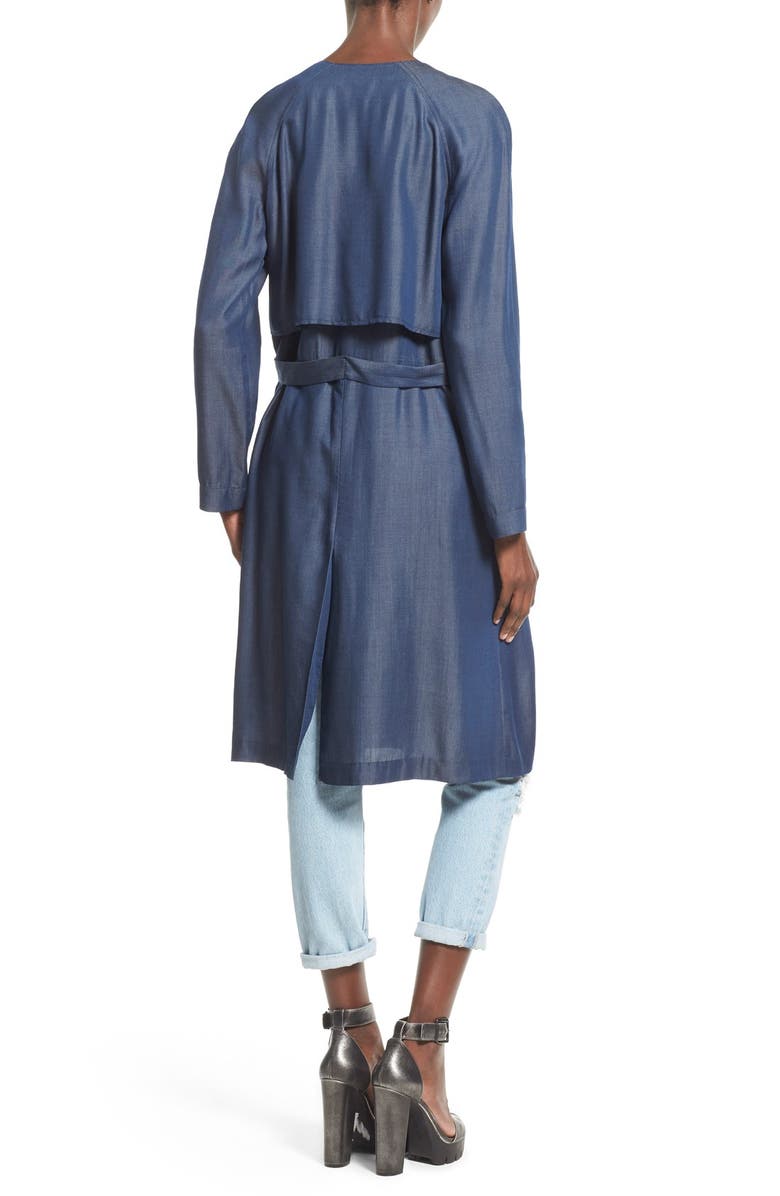 ASTR the Label ASTR 'Amy' Trench Coat, Alternate, color, 