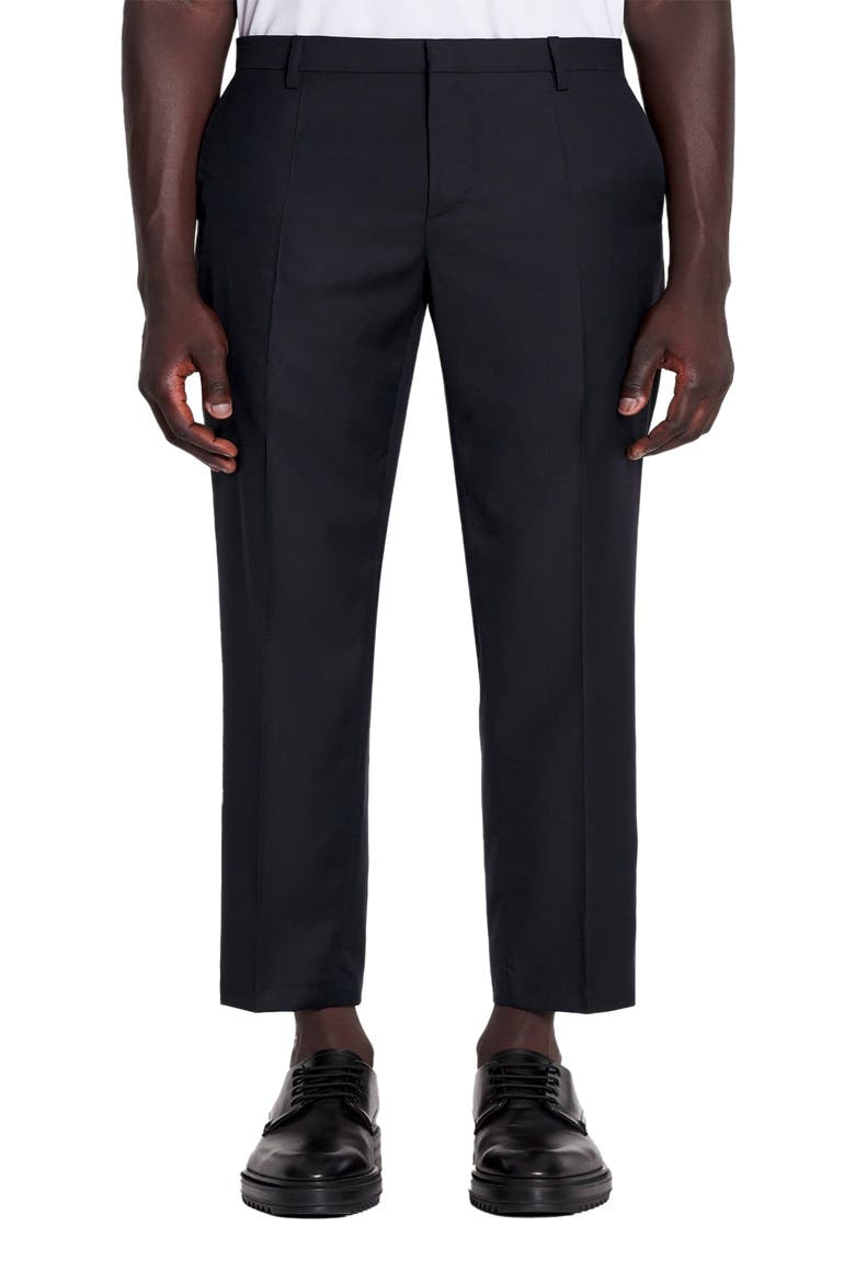Cigarette Trousers, Alternate, color, NAVY BLUE