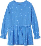 Lands' End Girls Plus Long Sleeve Ruffle Tunic Top