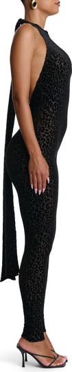 Burnout Open Back Jumpsuit