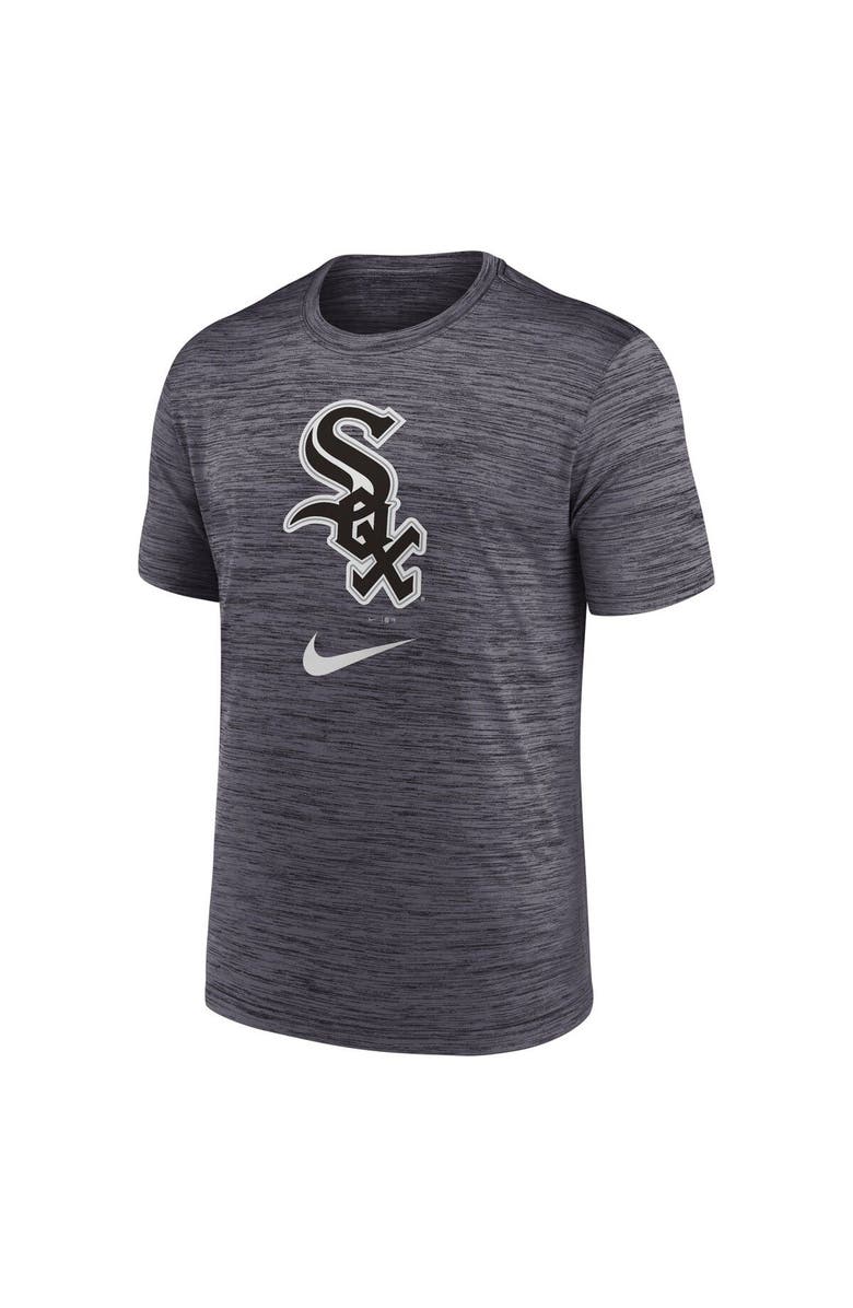 Nike Men's Nike Black Chicago White Sox Logo Velocity Performance T-Shirt, Alternate, color, Black