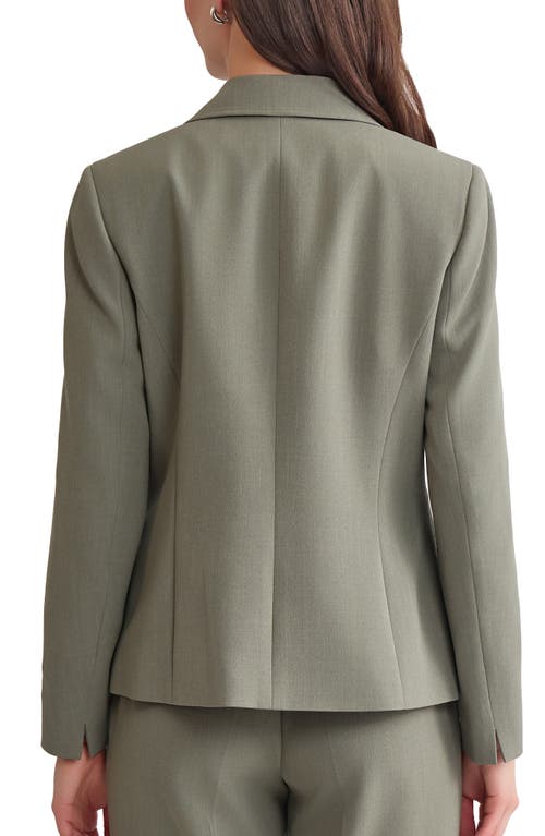 Kasper One-button Blazer In Gray