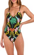 Sunshine 79 Mirage Plunge One-Piece Swimsuit
