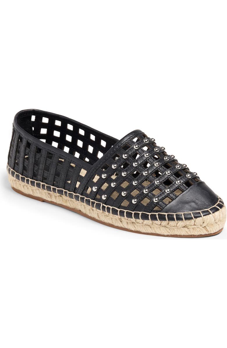 Cinq à Sept Rochel Cage Studded Espadrille Cap Toe Flat, Main, color,