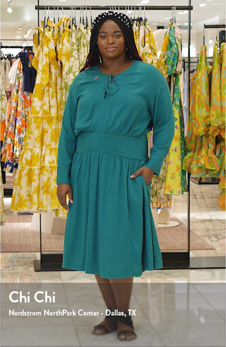 Long Sleeve Midi Dress, sales video thumbnail