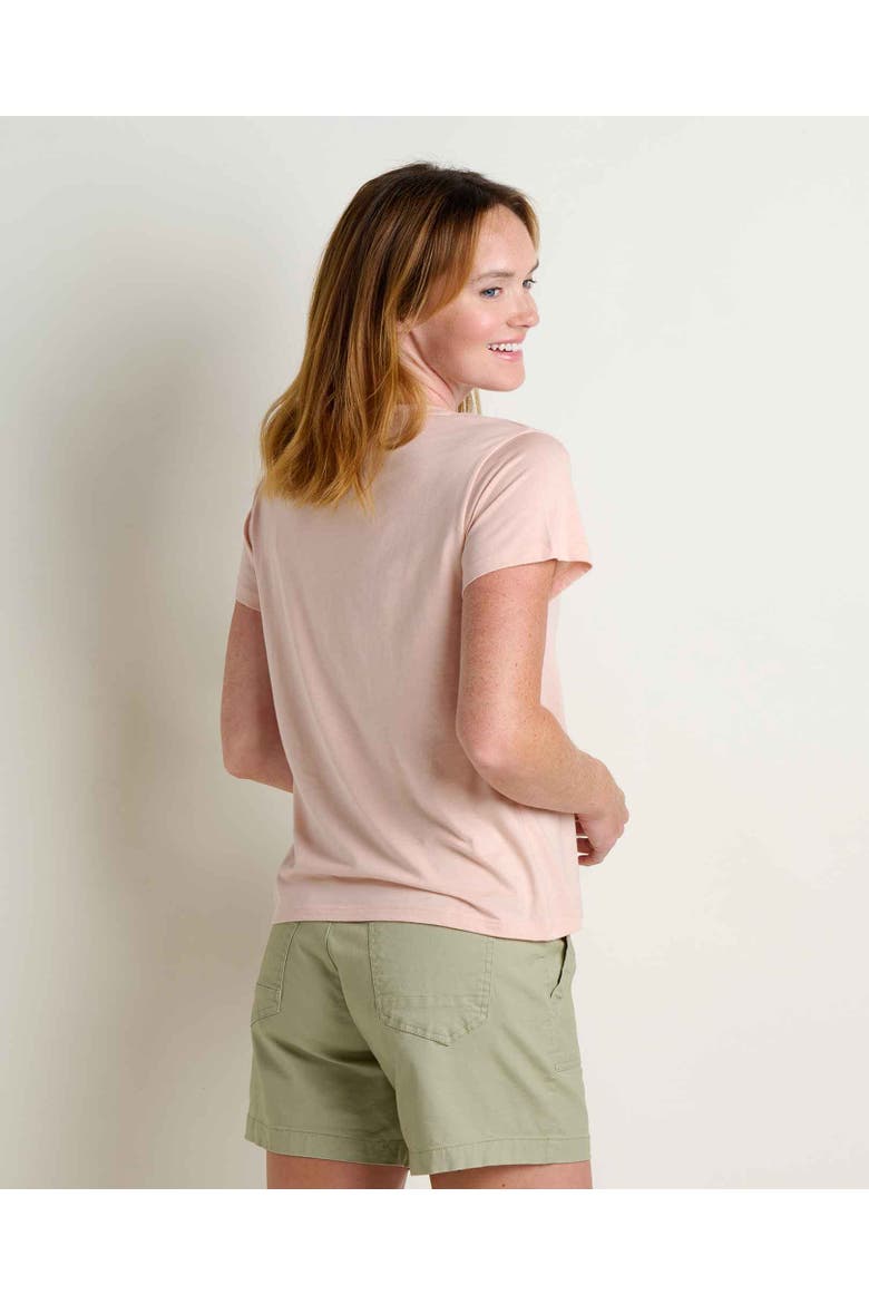 Whisper Tee, Alternate, color, Spanish Villa