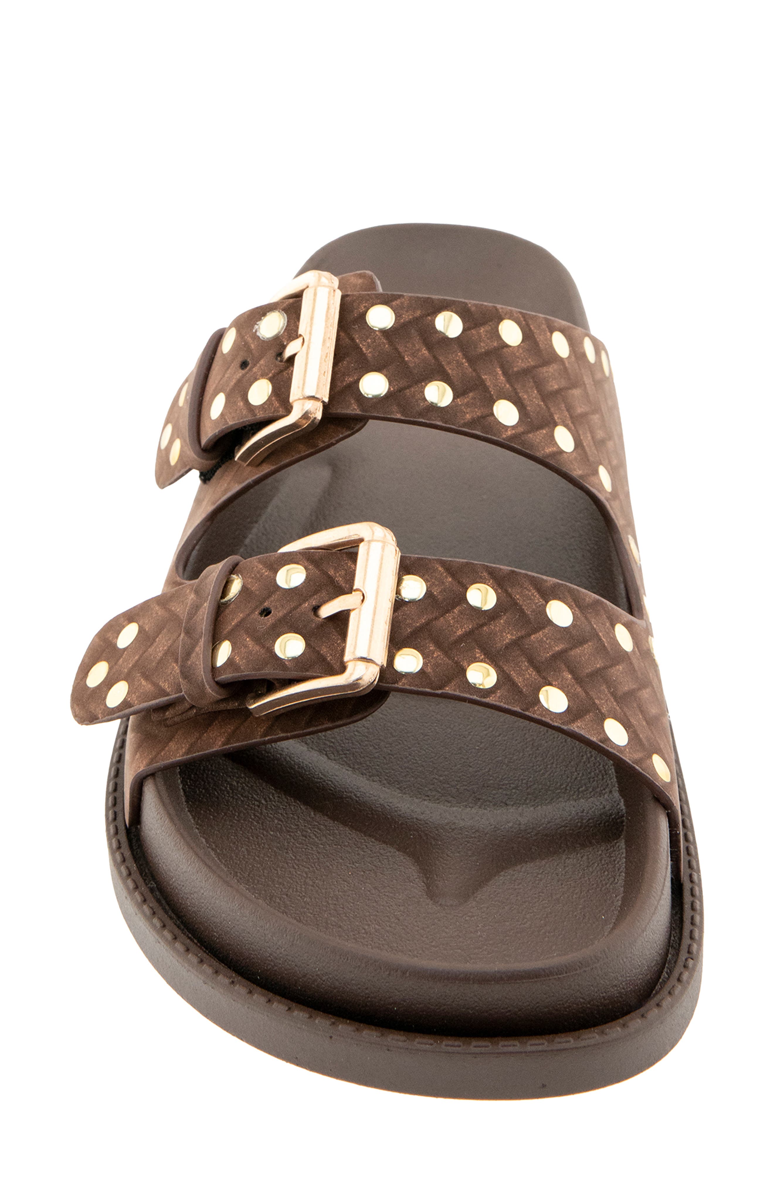 Salya Slide Sandal, Alternate, color, ESPRESSO