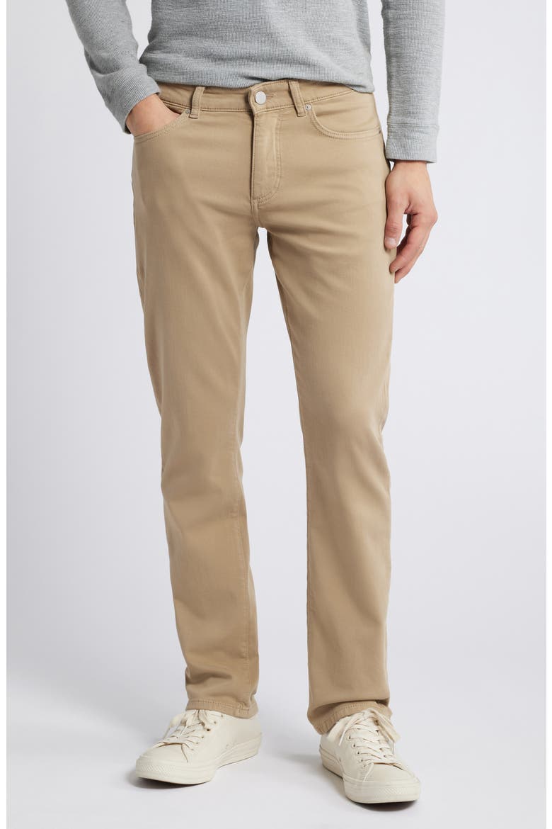 Russell DL Ultimate Knit Slim Straight Jeans, Main, color, SANDSTONE ULTIMATE KNIT