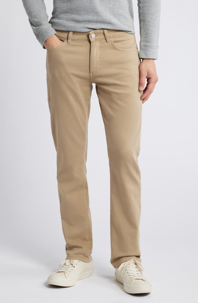 DL1961 Russell Slim Fit Straight Leg Jeans, Main, color, Sandstone Ultimate Knit