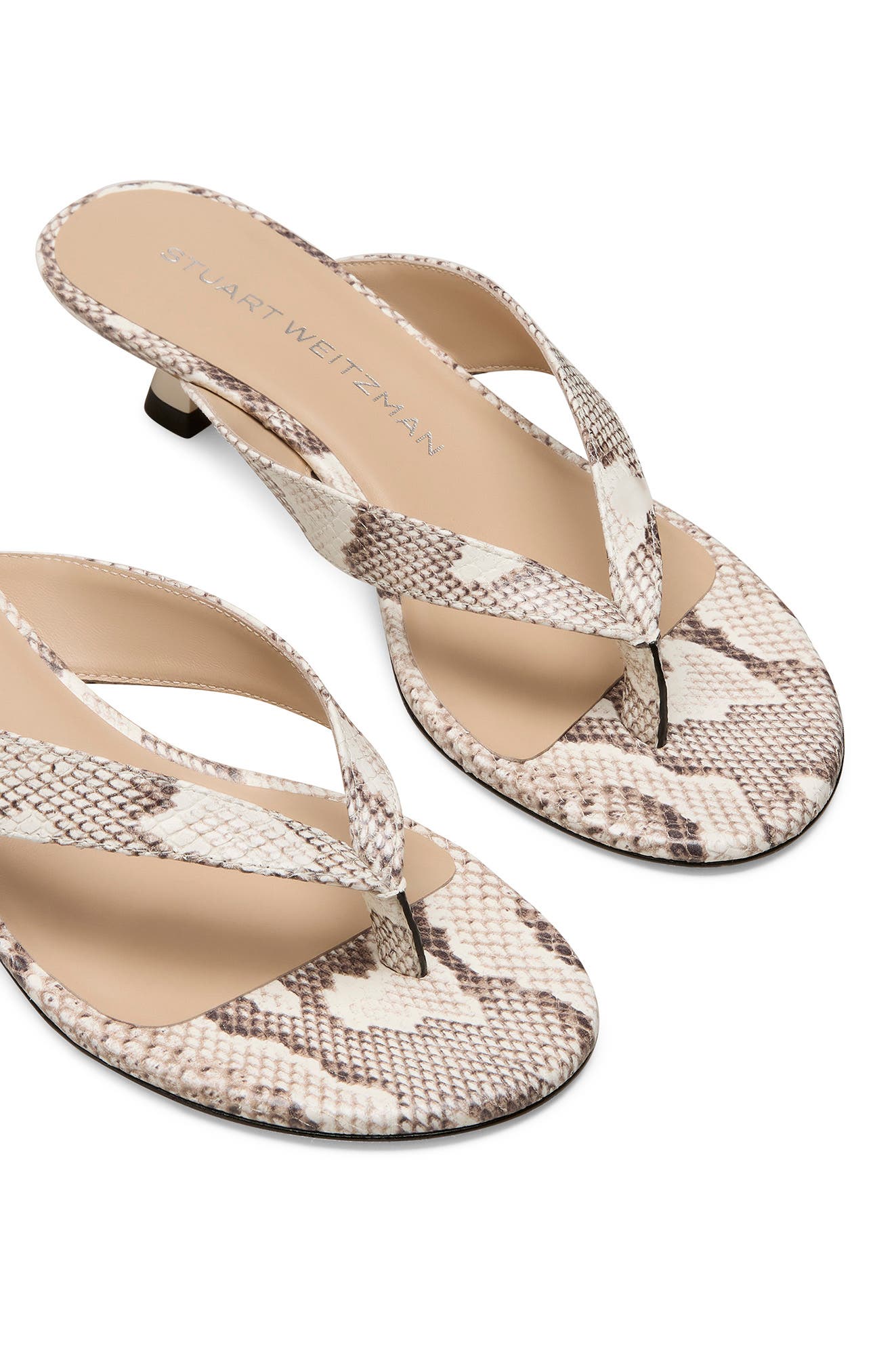 Rio Kitten Heel Sandal, Alternate, color, CREAM