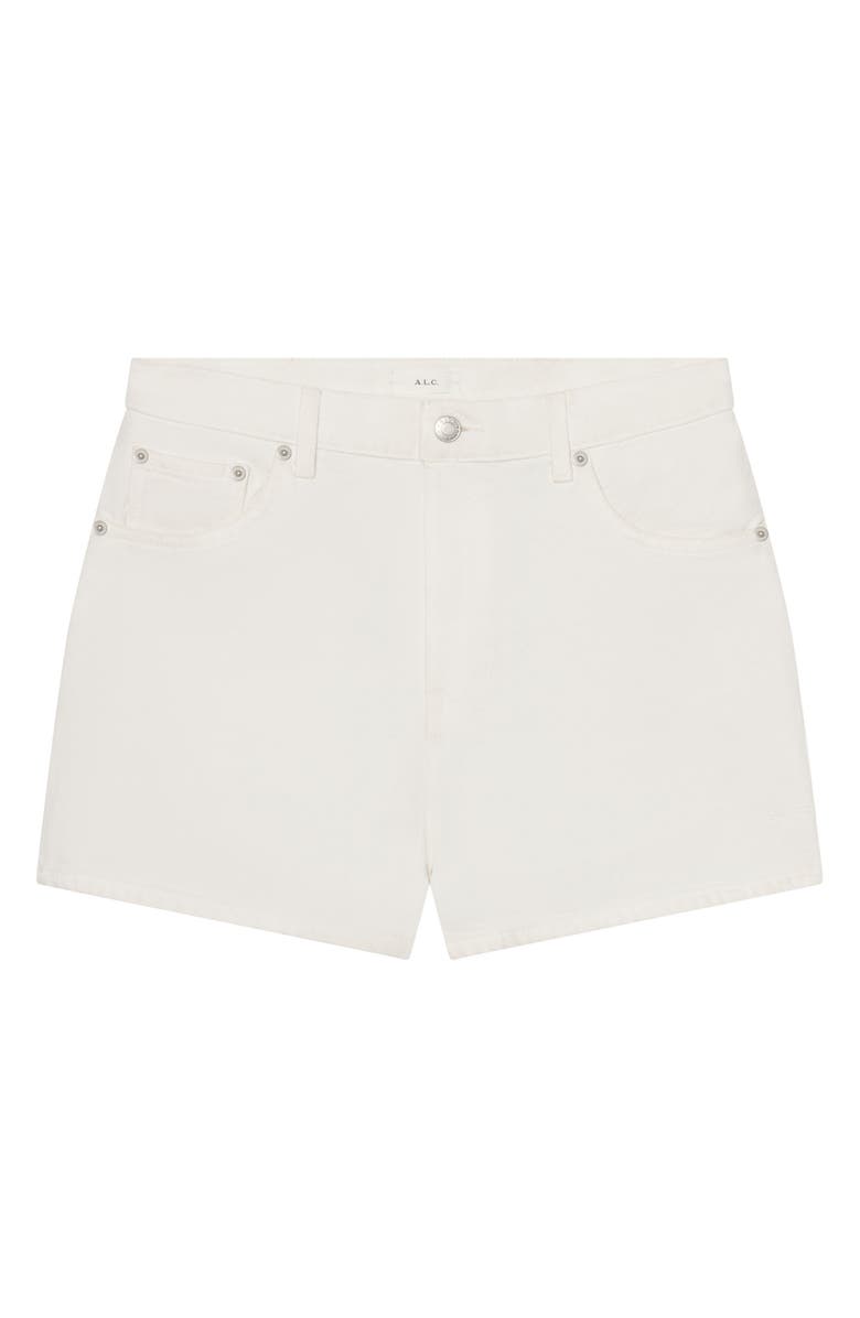 A.L.C. Ryan Cotton Shorts, Alternate, color, White