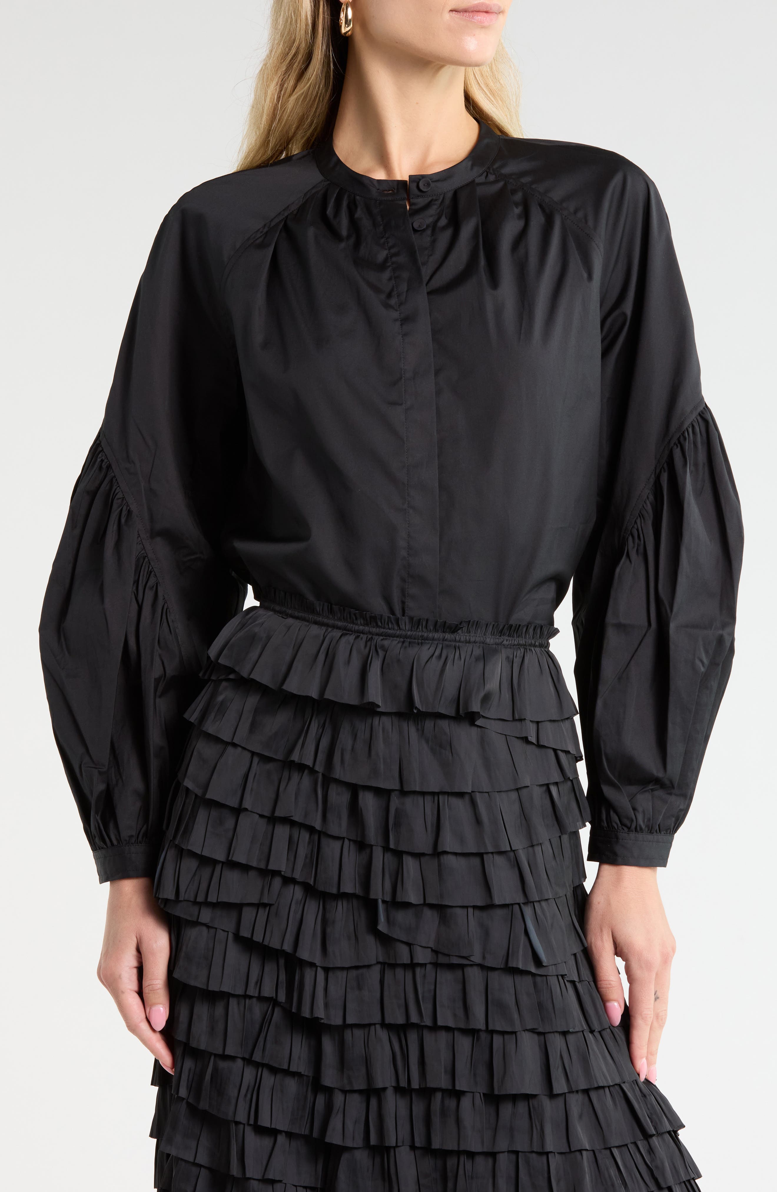 Rowena Long Sleeve Cotton Shirt