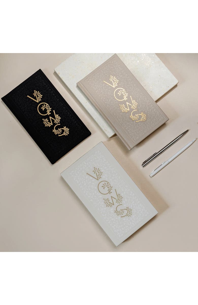 Paige Tate & Co. Our Wedding Vows, 2 Linen Cover Journals, Alternate, color, Multicolored