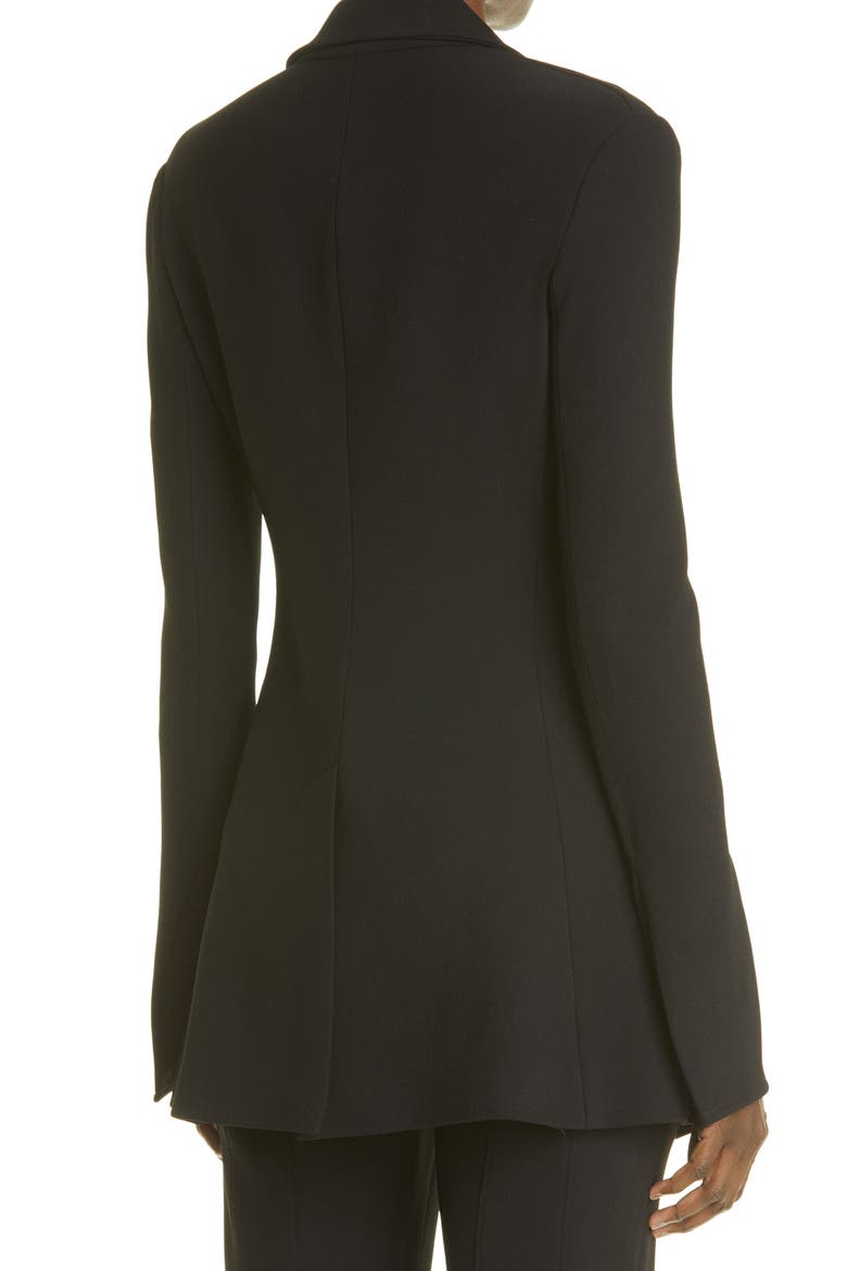 Button Blazer, Alternate, color, 001 BLACK