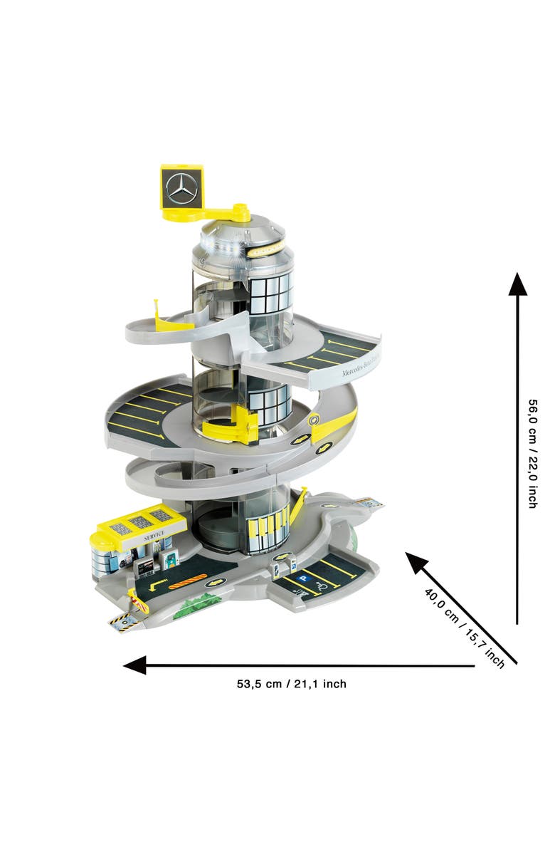 Mercedes-Benz Mercedes Benz Electric Car Parking Garage with Helix Elevator, Alternate, color, Multicolored