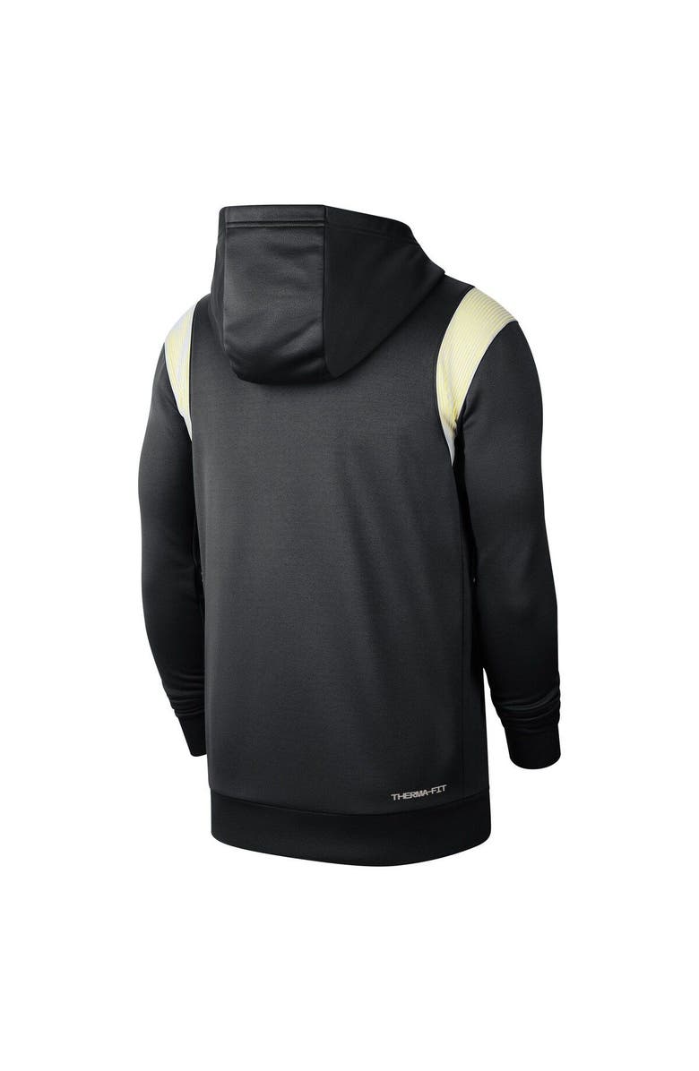 Nike Men's Nike Black Oregon Ducks 2022 Game Day Sideline Performance Pullover Hoodie, Alternate, color, 