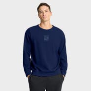 FANATICS Men's Fanatics Navy New York Rangers Authentic Pro Road Tri-Blend Sweatshirt