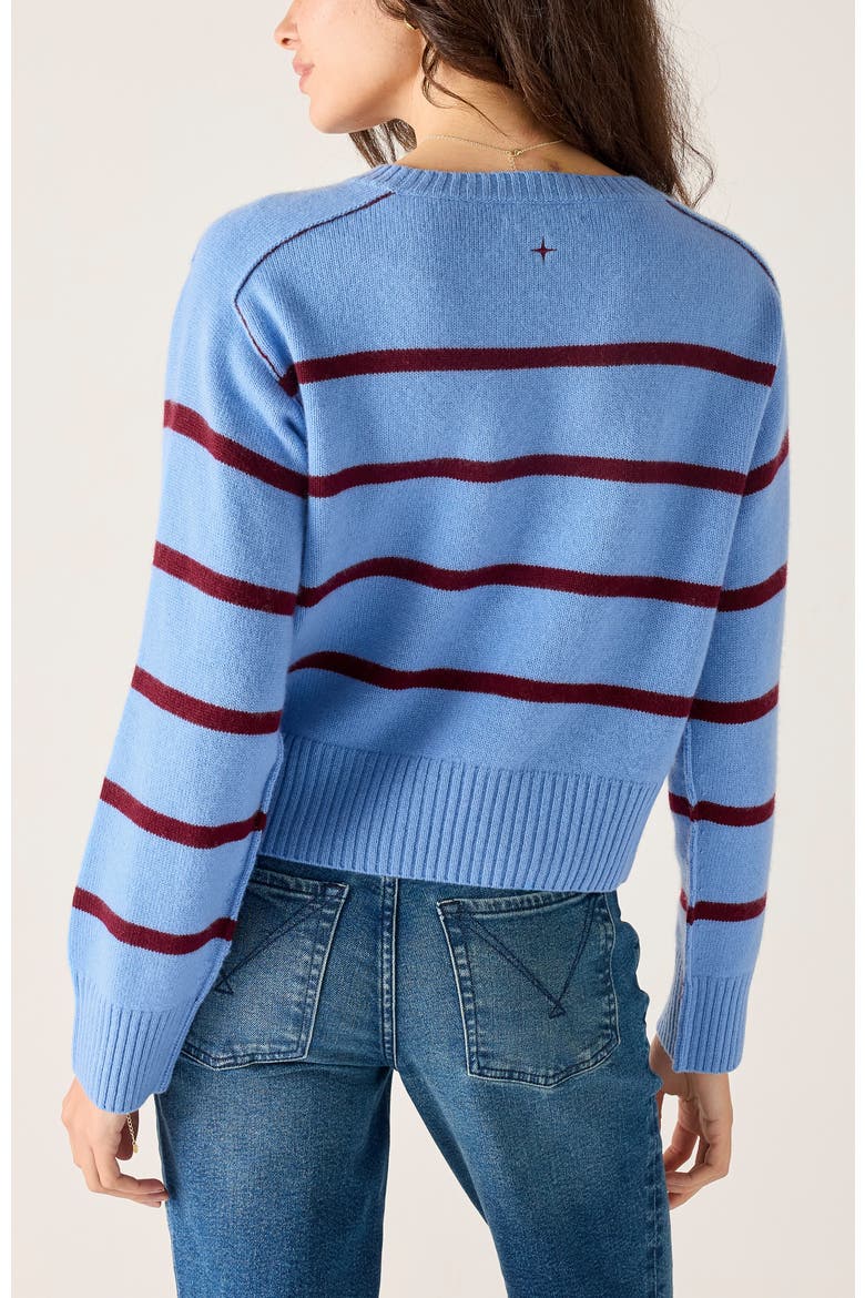 Sausalito Cashmere Sweater, Alternate, color, Fresco/Burgundy