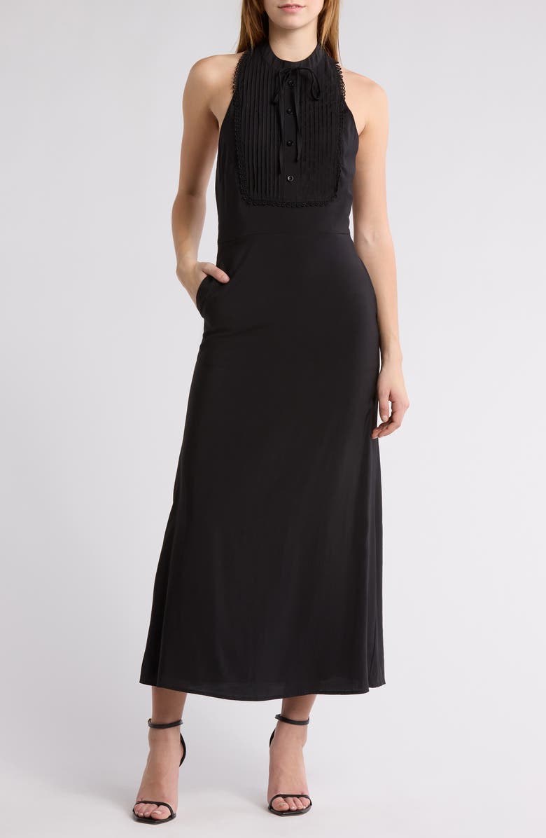 AREA STARS Cami Maxi Halter Dress, Main, color,