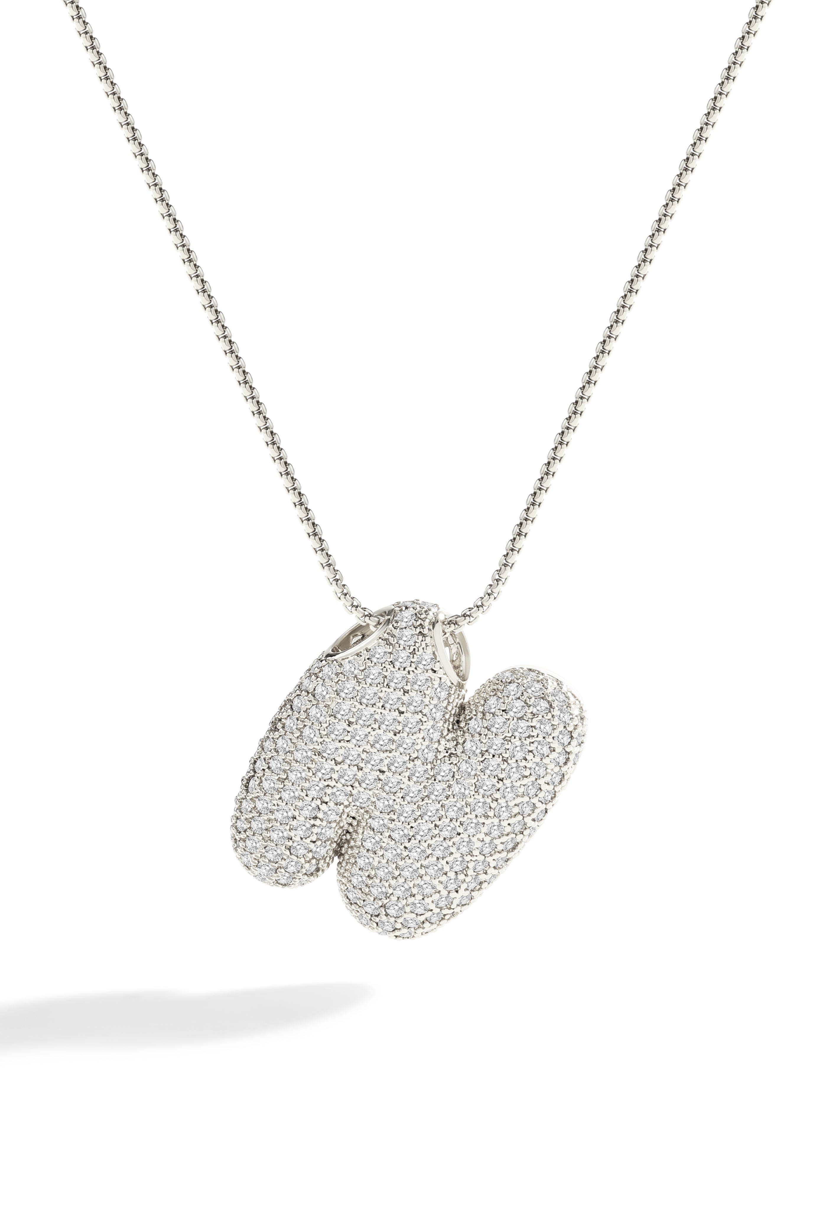 Silver / Letter N