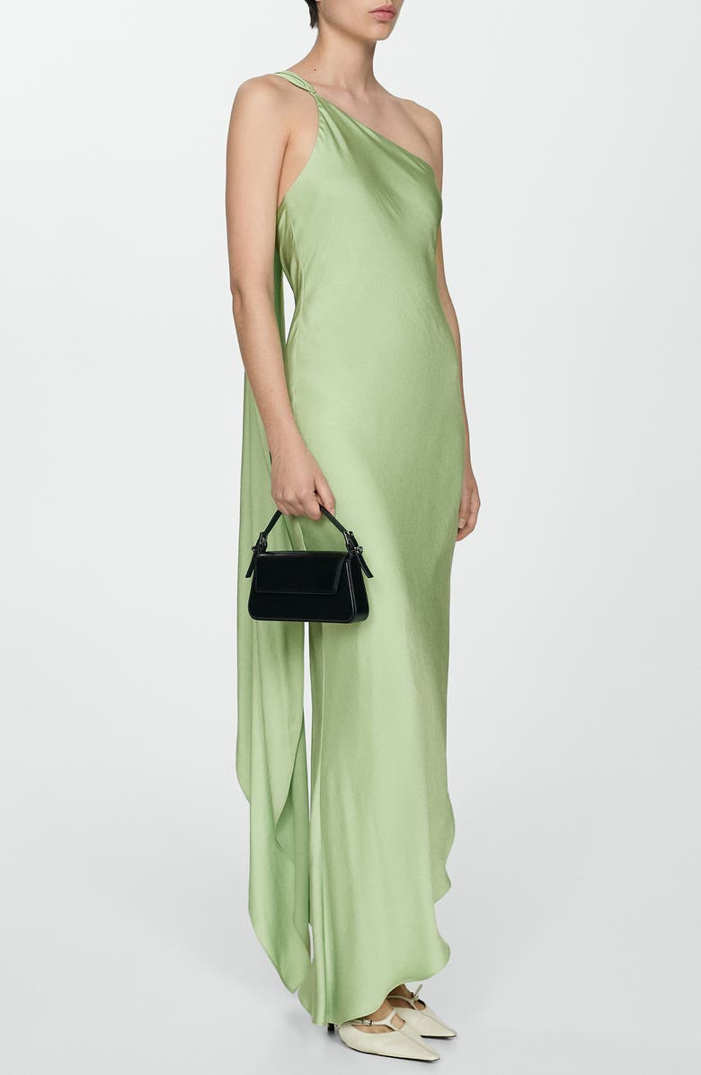 MANGO Faux Leather Top Handle Bag, Alternate, color,