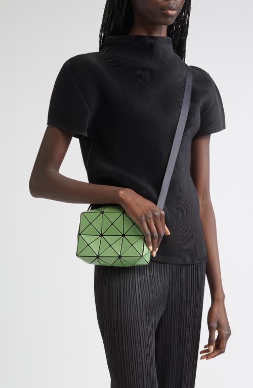 Bao Bao Issey Miyake Cuboid Crossbody Bag In Green