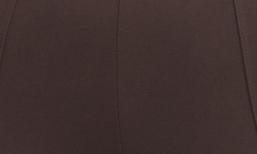 Matty M . Front Seam Ankle Leggings In Brown