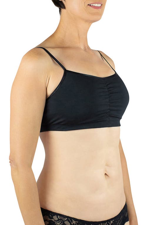 Everviolet Astrid Pocketed Bralette in Black  product