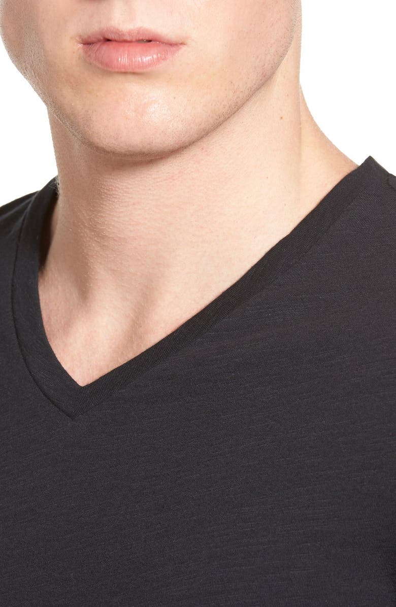 The Rail Slub Cotton V-Neck T-Shirt, Alternate, color,