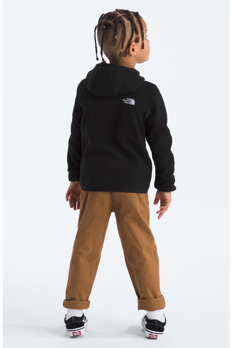 Kids' Glacier Polar Fleece Zip-Up Hoodie, Alternate, color, TNF BLACK