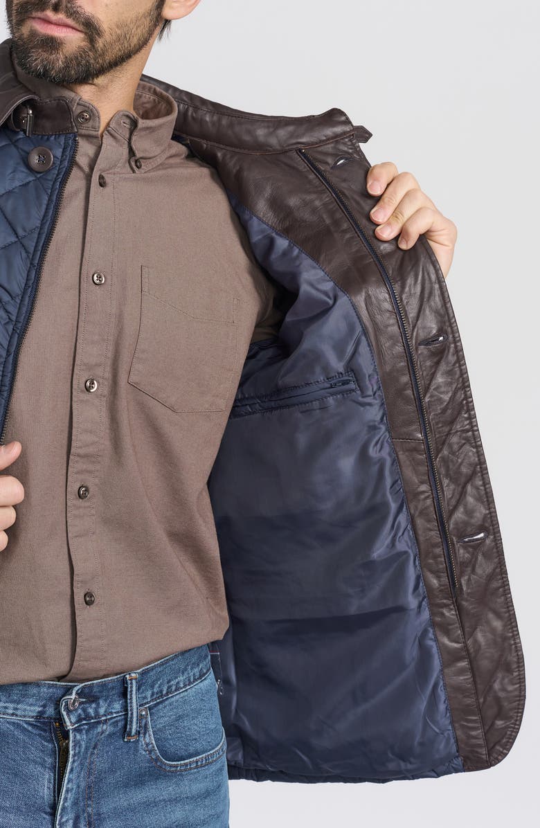 FLYNT Diamond Quilted Jacket, Alternate, color, Navy