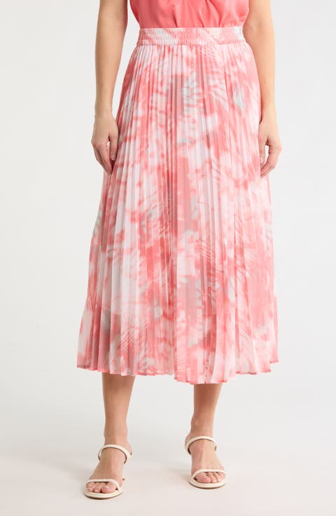 Vlissole Pleated Midi Skirt
