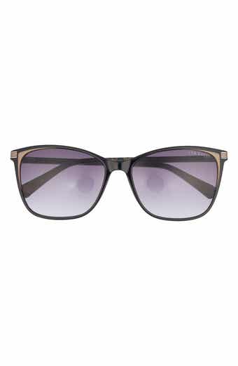 Ted Baker 57mm Gradient Square Sunglasses