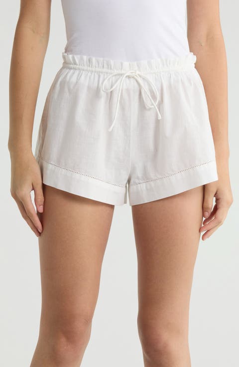 Orphee Cotton Pajama Shorts