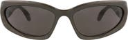 Balenciaga 65mm Oval Sunglasses