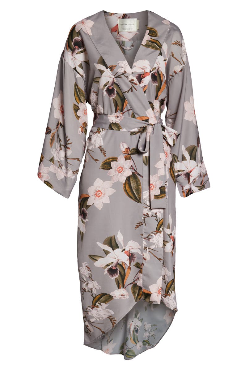 Maison du Soir Isabella High/Low Robe, Alternate, color, 