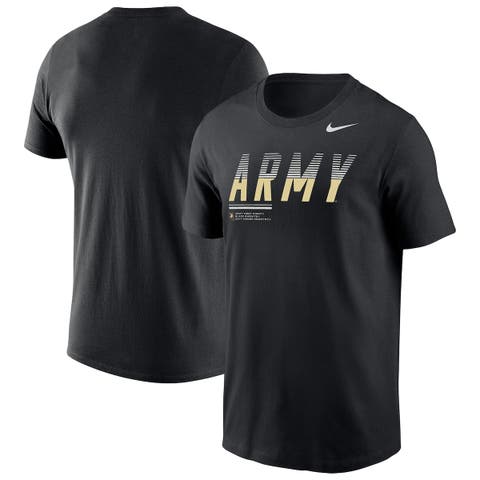 Men's Nike Black Army Black Knights 2026 Sideline Wordmark Legend Dri-FIT T-Shirt