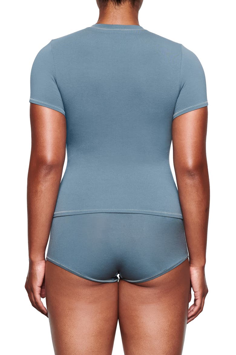 Stretch Cotton Jersey T-Shirt, Alternate, color, Z/DNUKYANITEDNU